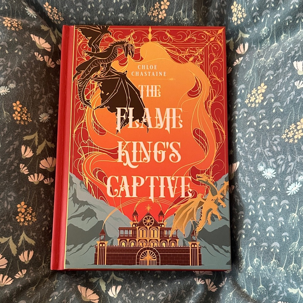 Moonlight book box edition of The Flame King's Captive by Chloe Chastaine